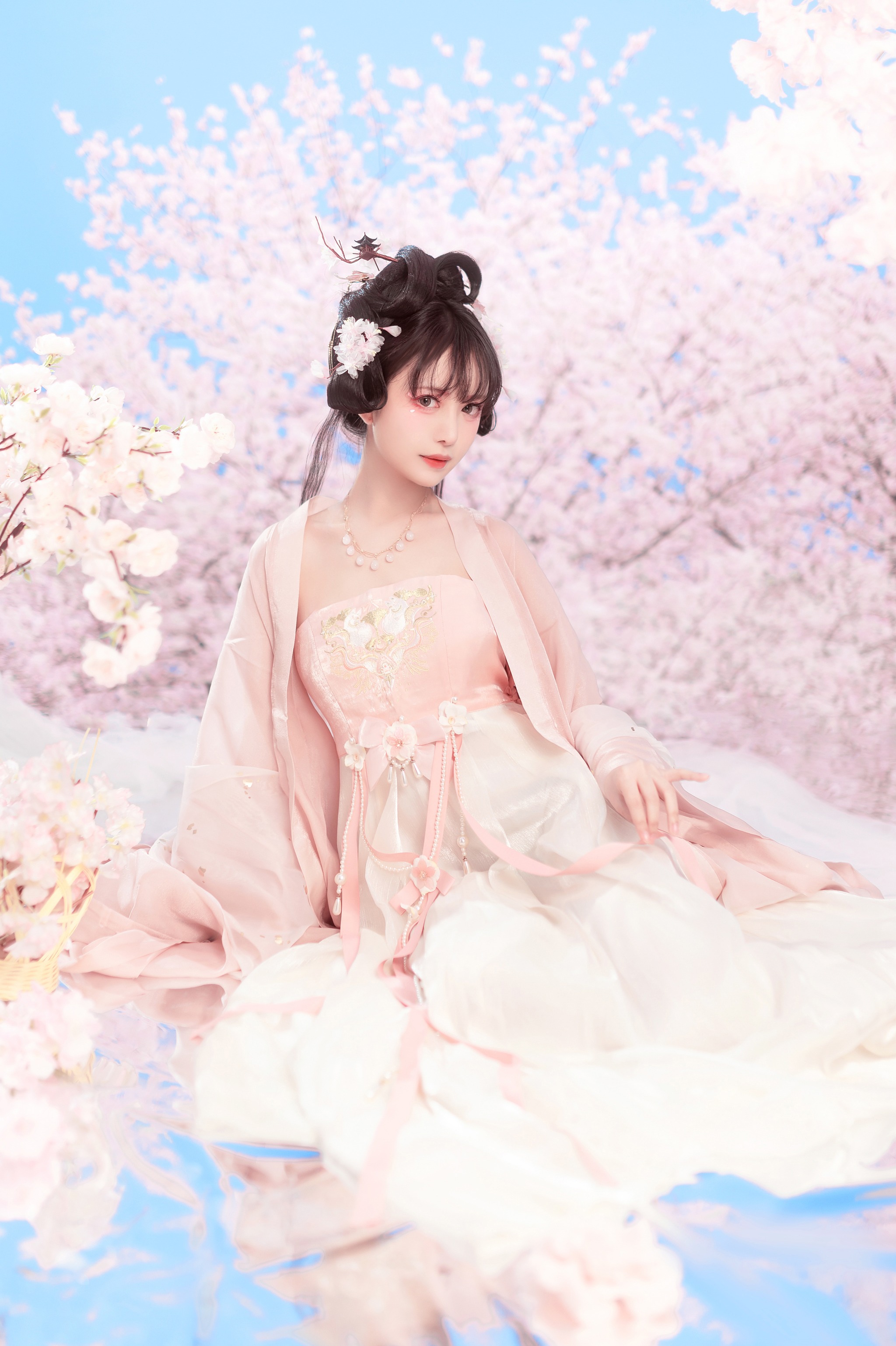 图片[1]-Shika小鹿鹿 – NO.103 桃之夭夭[13P]-XikXak